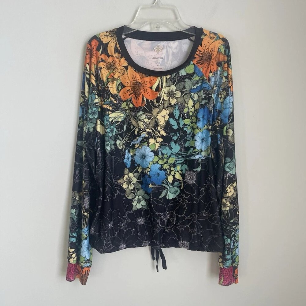 Johnny Was Active Multicolor Nero Sequence Top Lo… - image 8